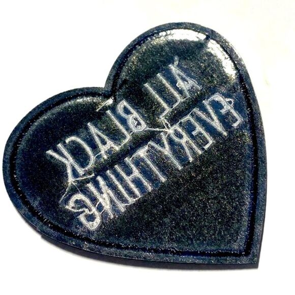 “All Black Everything”, Iron-On Patch, Unisex - Picture 3 of 7